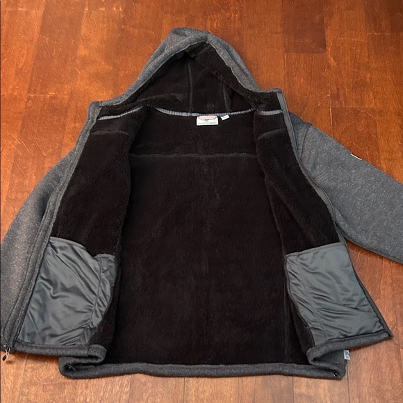 Rugged Elements Cozy Gray Men’s Sherpa Lined Hoodie Jacket, Size XXL, NWOT - Picture 13 of 16